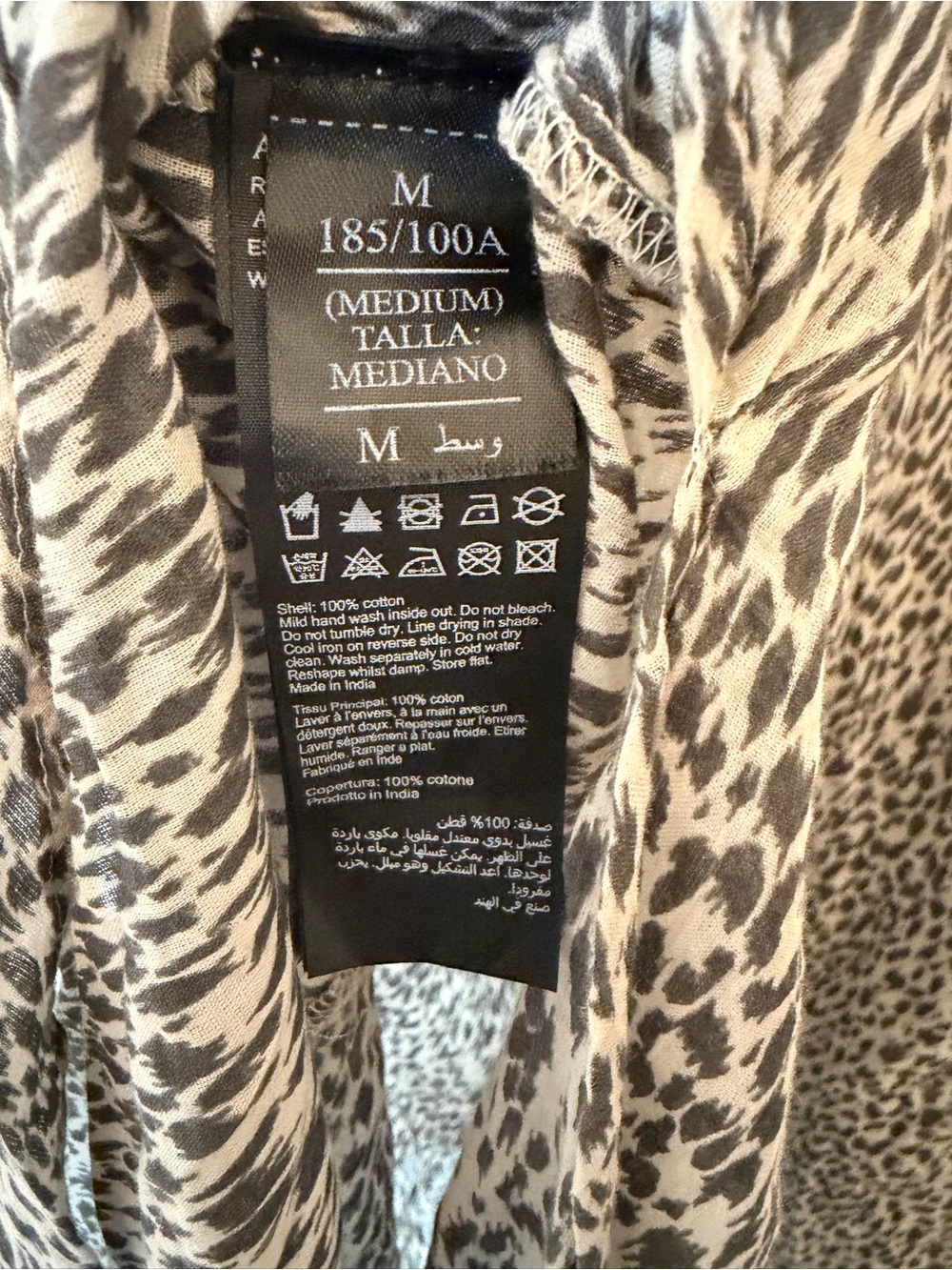 AllSaints Essie Leopard Print Maxi - Picture 5 of 6
